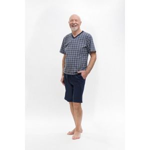 Martel- Michal - pyjama- marineblauw- 100% katoen- gemaakt in Europa M