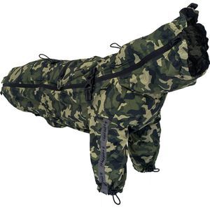 Croci regenjas hiking go mimetic camouflage groen (25 CM)