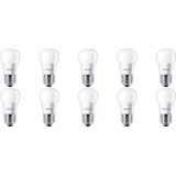 PHILIPS - LED Lamp 10 Pack - CorePro Lustre 827 P45 FR - E27 Fitting - 4W - Warm Wit 2700K Vervangt 25W