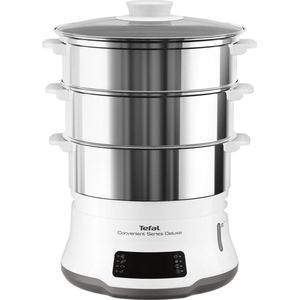 Tefal VC502D Convenient Series DeLuxe XL - Stoomkoker Zilver