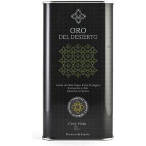 Oro del Desierto - Extra Vierge Organische Olijfolie - 1 liter - Coupage