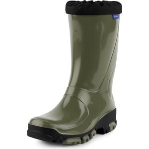 Ladeheid LA-RB-492 Kinder Regenlaarzen - Rubber - Licht - PCV - Khaki - 21/22