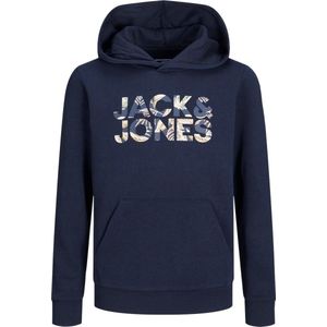 Jack & Jones sweater jongens - donkerblauw - JJEjeff - maat 176