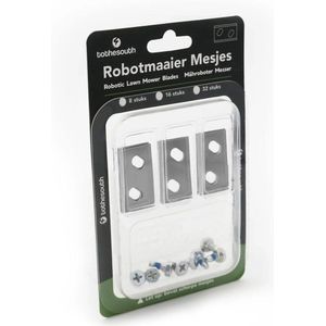 To the South® Robotmaaier Mesjes staal geschikt voor Robomow RK2000 - 8 stuks