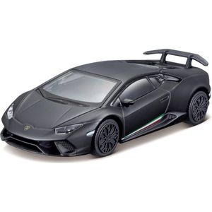 Modelauto Lamborghini Huracan Performante matzwart 1:43 - speelgoed auto schaalmodel