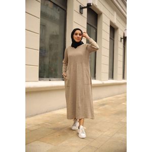 Tuniek trui jurk lang hijab | Tegelwit