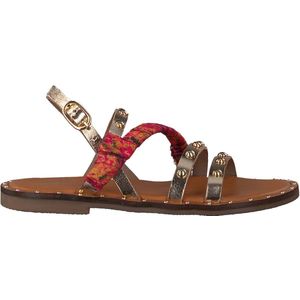 Ton & Ton Meisjes Platte sandalen - Sh709 - Goud - Leer - - Maat 30
