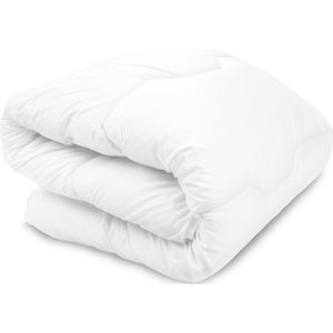 Ultra Soft Dekbed - ALL YEAR DEKBED - 260x220 cm - 2 persoons - Anti Allergie - Wasbaar - Wit - ALLE MATEN BESCHIKBAAR