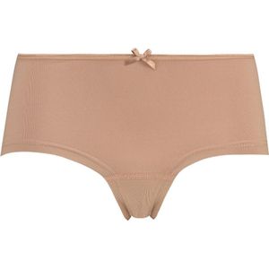RJ Bodywear Pure Color dames hipster brief - zand - Maat: XL