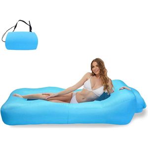 Opblaasbare Safa 210T waterdichte luchtbank met draagtas - ligstoel voor camping en strandfeesten Opblaasbare zetel