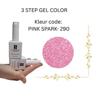 Sophiestique® – 3-Stappen Gellak Pink Spark 290