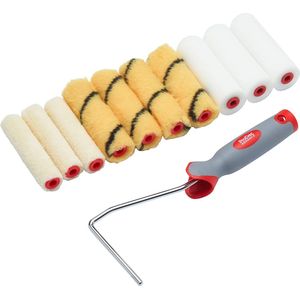 verfroller / rollen, hoekkwast, hoekschilders, muur, roller 11 stuks