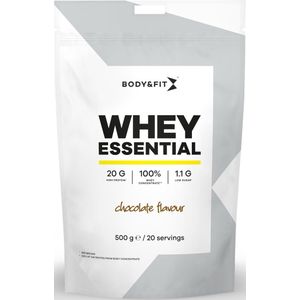 Body & Fit Whey Essential - Eiwitpoeder Chocolade - Proteine Poeder - Whey Protein - 20 shakes (500 gram)