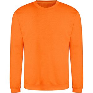 Vegan Sweater met lange mouwen 'Just Hoods' Orange Crush - XXL