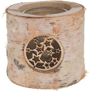 Dijk natural collections waxinelichthouder hout ster
