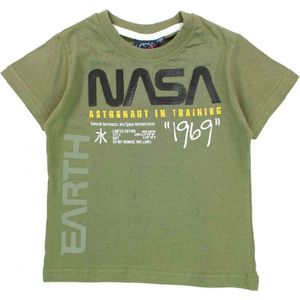 NASA - Tshirt - Groen - maat 116 - 6 jaar