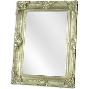 Zilveren spiegel - Spiegel - Klassiek - 117 cm hoog