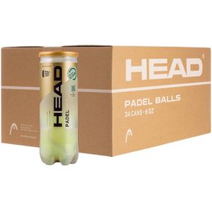 Head Pro S WPT Padelballen - 24 blikken - 72 ballen (2024)