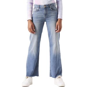 GARCIA M22724 Meisjes Wide Fit Jeans Blauw - Maat 140