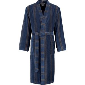Luxe kimono heren - 100% premium katoen - kamerjas heren - ideaal als ochtendjas of badjas voor de sauna - maat 48