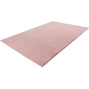 Lalee Paradise - Superzacht - Hoogpolig - effen Vloerkleed – Fluffy - Tapijt – Karpet - 200x290 cm pastel pink roze