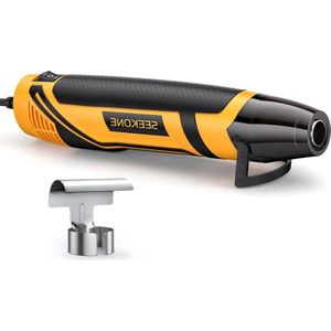 Handheld Heteluchtpistool Mini-2 Temperatuurinstellingen 260 ℃ - 450 ℃ 350 W - 15 S Snelle Verwarming - Bescherming Tegen Overbelasting - Mondstuk voor Ambachtelijke Embossing