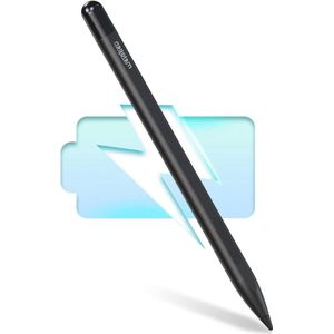 Stylus Pen 2-in-1 Knop & Palm Afwijzing & Sneller Opladen - 300 uur Werk - voor Microsoft Surface Pro X/9/8/7/6/5/4/3/Go 3/Studio 2/Book 3 ASUS VivoBook Flip