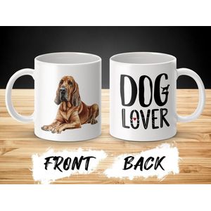 Mok Bloodhound dog - hond / Dog lover