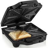 Princess 127006 Sandwich Maker Supreme XXL - XXL Tosti apparaat - Groot bakoppervlak - Uitneembare platen - 1600Watt - 4 tosti's