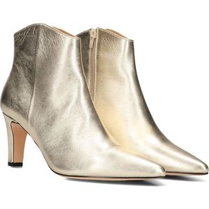 Omoda Angie01 Enkellaarsjes - Enkelboots met rits - Dames - Goud - Maat 37