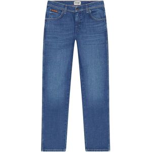 WRANGLER TEXAS SLIM RIDGE WASH AUTHENTIC SLIM JEANS-HEREN