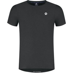 Rogelli Essential Hardloopshirt Heren - Zwart - Maat L