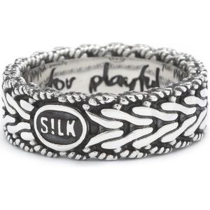 SILK Jewellery - Zilveren Ring - Infinite - 239.17,5 - Maat 17,5