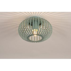 Lumidora Plafondlamp 74622 - E27 - Groen - Metaal - ⌀ 24 cm