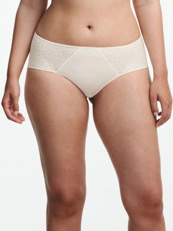 Chantelle Norah slip bedekkende shorty Wit S