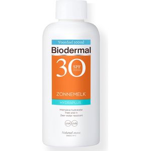 Biodermal Zonnebrand - Hydraplus - Zonnemelk - SPF 30 - Voordeelverpakking 300ml