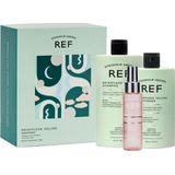 REF Stockholm - Weightless Volume Giftbox 'The Nymph' - Weightless Volume Shampoo + Weightless Volume Conditioner + Shine Elixir - Ideale haarverzorging geschenkset - Cadeau tip!