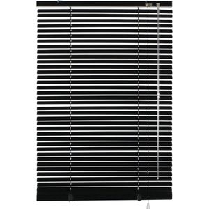Inovra ® Aluminium Jaloezie, Privacy Screen, Zonwering, Bescherming tegen Schittering, Wand- en Plafondmontage, Aluminium Jaloezie, Zwart, 80 x 175 cm