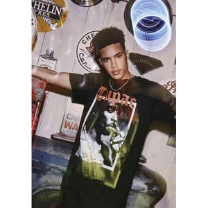 Urban Classics Tupac - Tupac California Love Heren T-shirt - S - Zwart