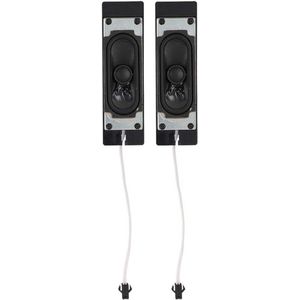 Nieuwe titel: 2Pcs 8 Ohm 10W DIY Magnetic Rectangle TV Speaker Unit for LCD TV Advertising Player