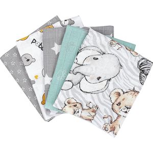 Baby Wasbare Vouwluiers 70x80 5/10 Stks, Unisex 6, 5er Pack