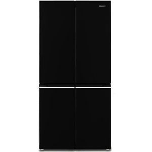 Sharp SJFA15IMXBFEU - Amerikaanse koelkast - 4 deuren - Stil: 41 dB - No Frost - 488 liter - Zwart