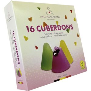 Sweet Cuberdons Neusjes Proefpakket 16 smaken - 16 cuberdons - 224g - Neuzekes - cuberdon snoep
