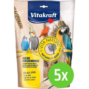 VITAKRAFT Voedsel Vitakraft trosgierst - zakje van 300 gram - 5 zakken