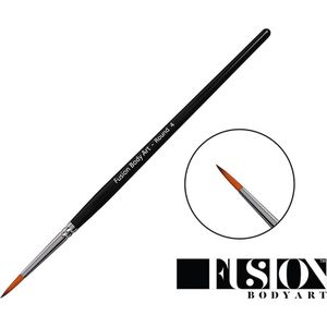Fusion Body Art | Professional Face Paint Brush - Round 4
