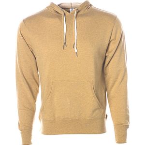 Unisex Midweight French Terry Hoodie met capuchon Golden Wheat - M