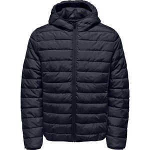 ONLY & SONS ONSBRON HOOD QUILT JACKET OTW VD Heren Jas - Maat M