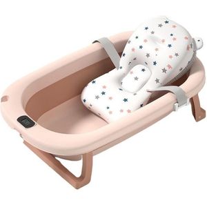 SoftSteps Babybadje 3 in 1 opvouwbaar - Inclusief badkussen - Thermometer ingebouwd