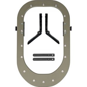 Kidsmill Up! E4 Newborn Frame + Verstelbare Adapter Olive Green