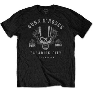 Guns N' Roses - 100% Volume Heren T-shirt - L - Zwart
